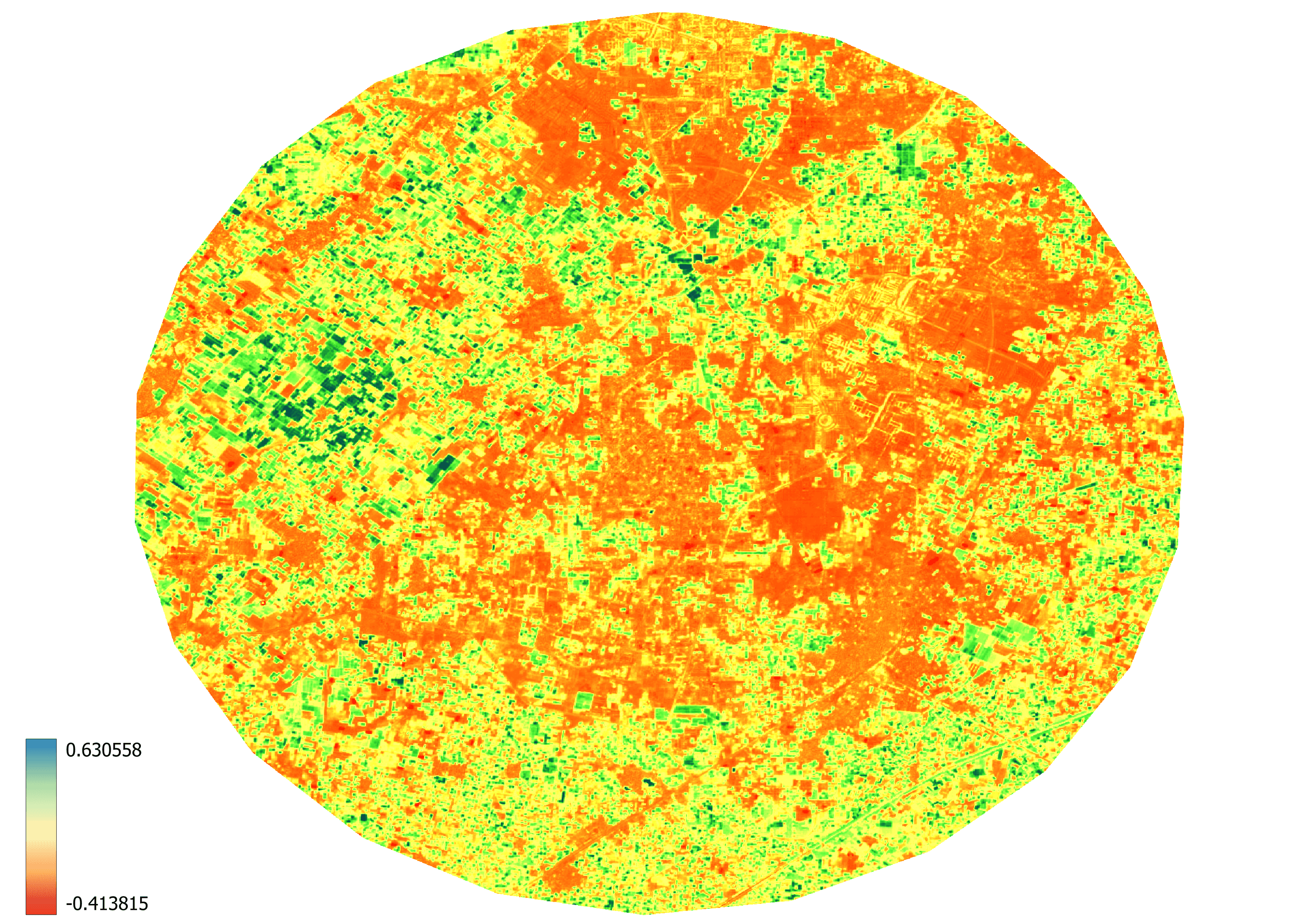 Pakistan NDVI Analysis